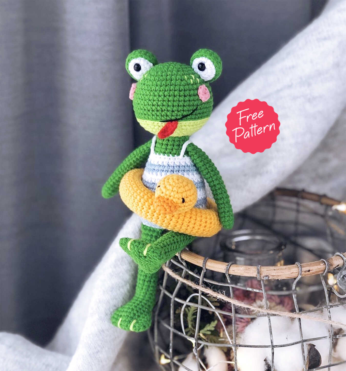 Amigurumi Frog Crochet Free Pattern - Free Amigurumi Pattern