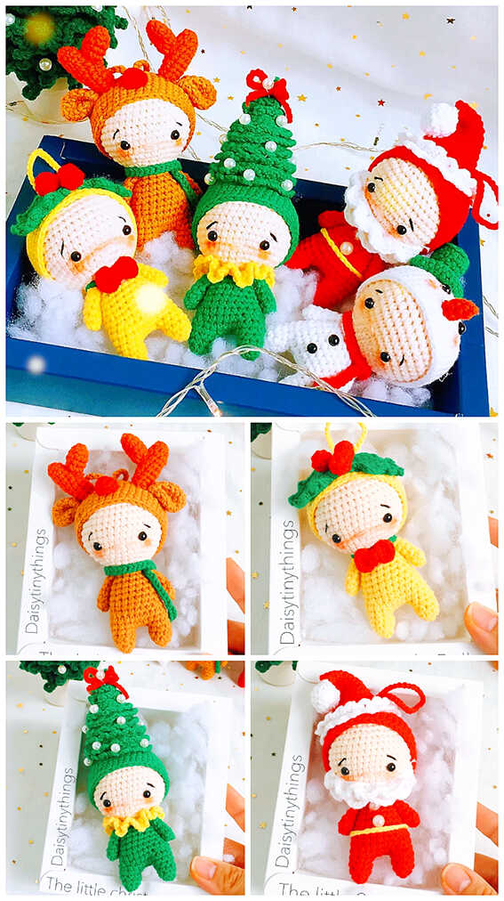 Amigurumi Christmas Ornament Free Pattern Free Amigurumi