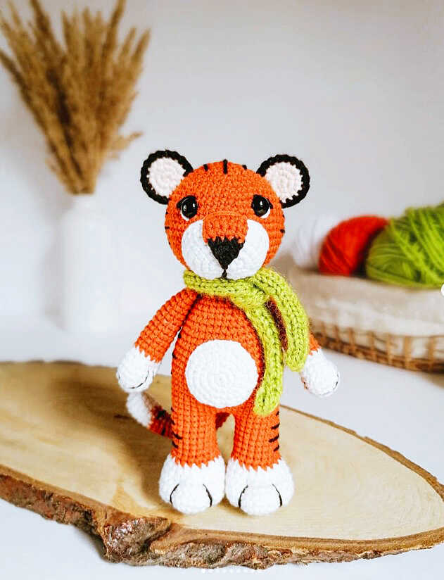 Crochet Tiger Amigurumi Free Pattern