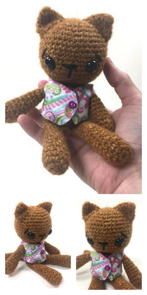 Amigurumi Cat Crochet Free Pattern - Free Amigurumi