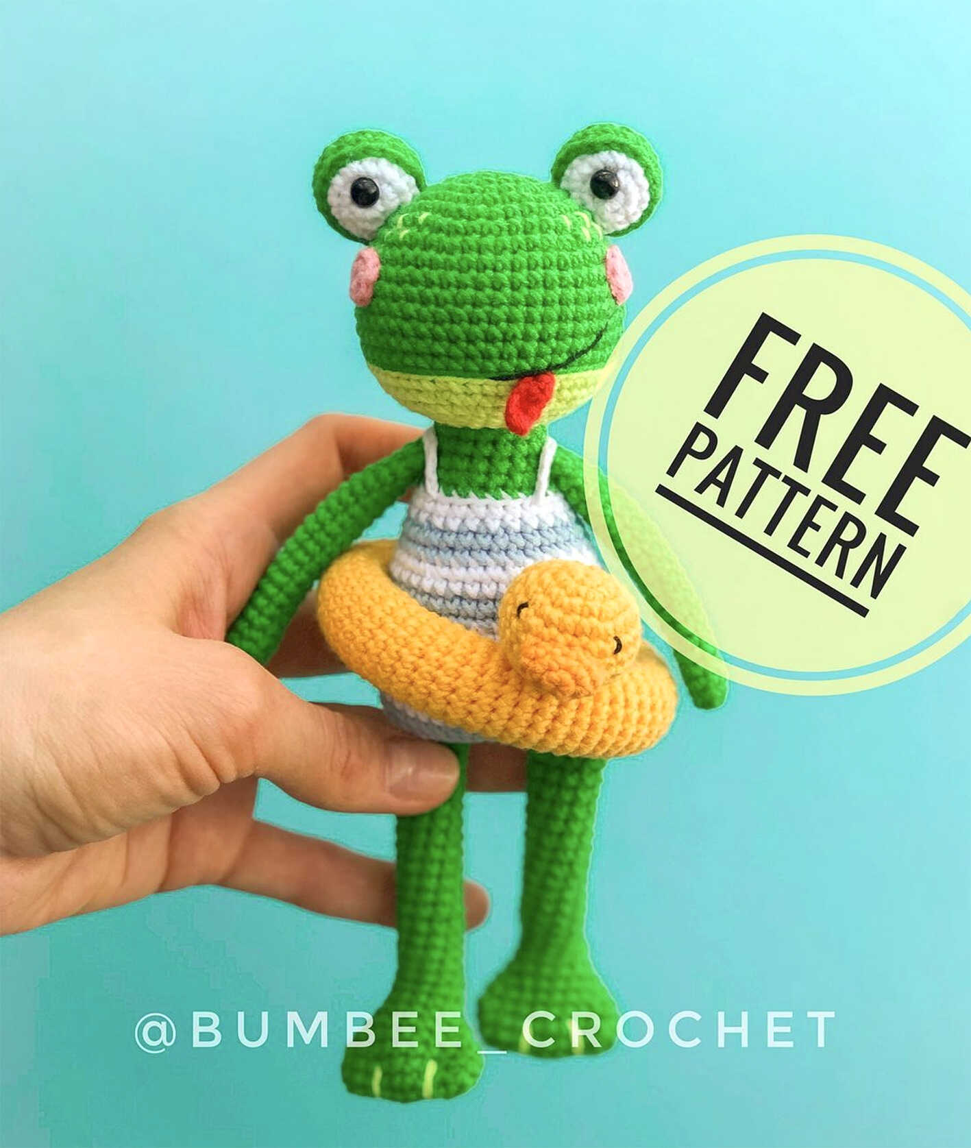 Amigurumi Frog Crochet Free Pattern - Free Amigurumi Pattern
