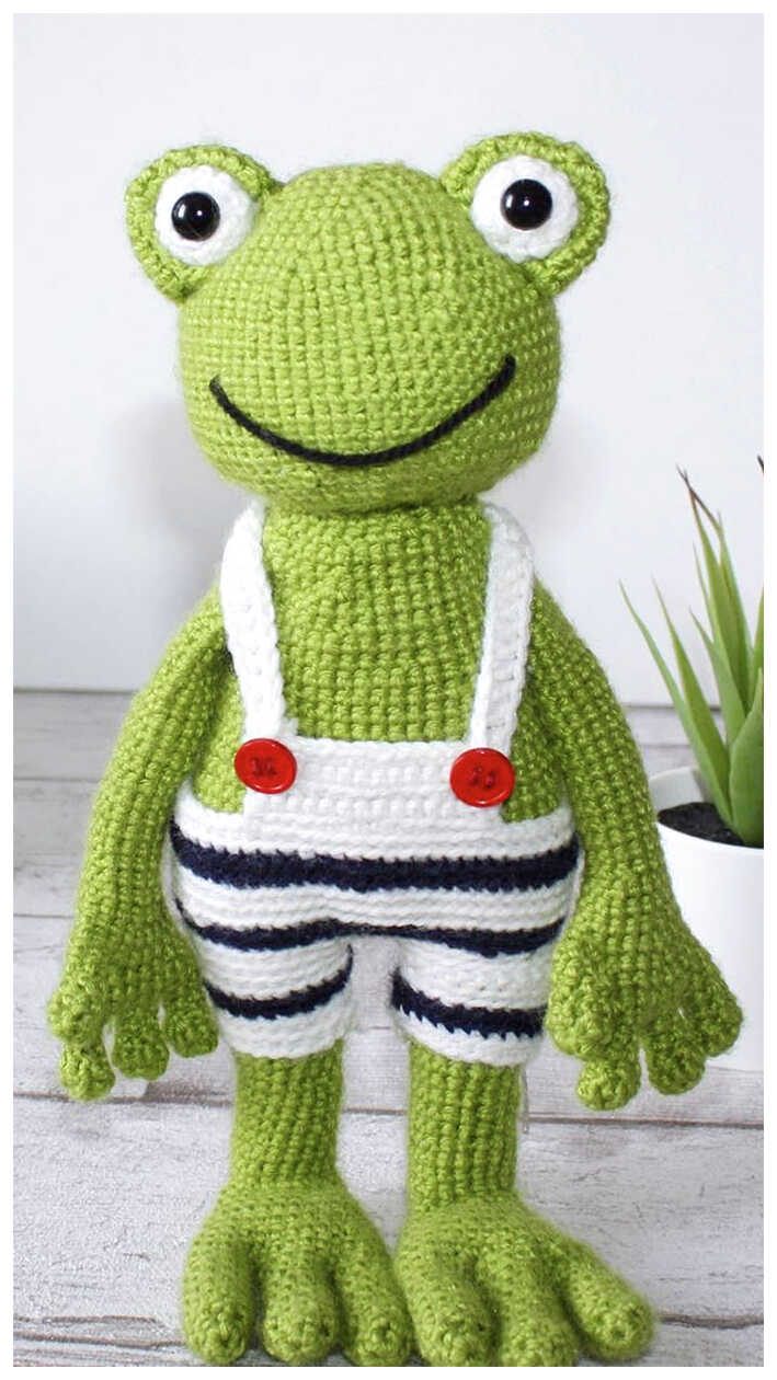 Amigurumi Frog Crochet Free Pattern - Free Amigurumi Pattern