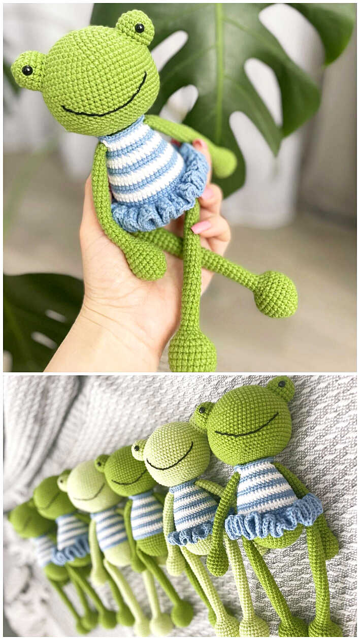Amigurumi Frog Crochet Free Pattern - Free Amigurumi Pattern