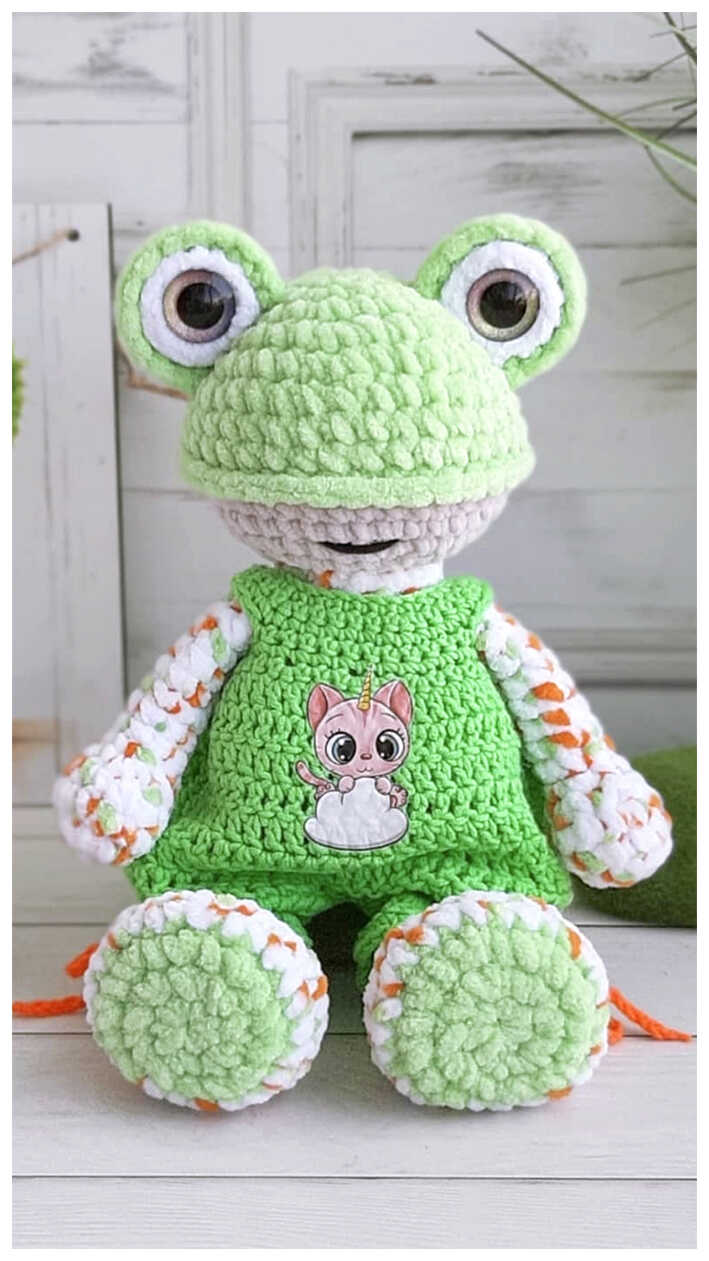 Amigurumi Frog Crochet Free Pattern - Free Amigurumi Pattern
