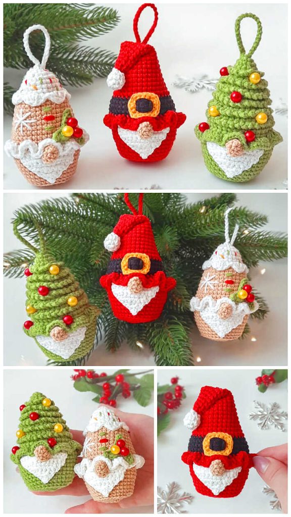 Crochet Christmas Ornament Free Pattern Free Amigurumi