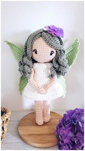 Fairy Crochet Doll Amigurumi Free Pattern - Free Amigurumi Pattern