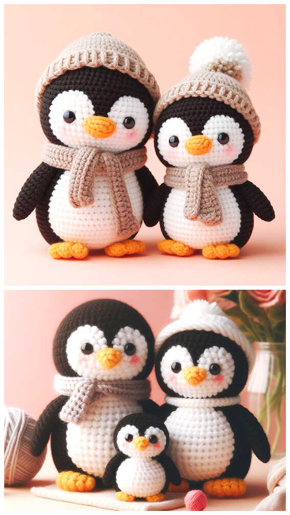 Amigurumi Penguin Free Crochet Pattern - Free Amigurumi