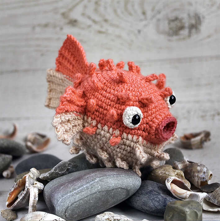 Free Amigurumi Puffer Fish Pattern